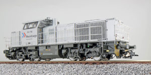 ESU 31301 - H0 Diesellok G1000, DH 708 in Silber der RheinCargo; Ep VI - Digital mit Sound